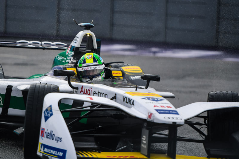 Illustration for article titled Formula E Storms A Wet New York City